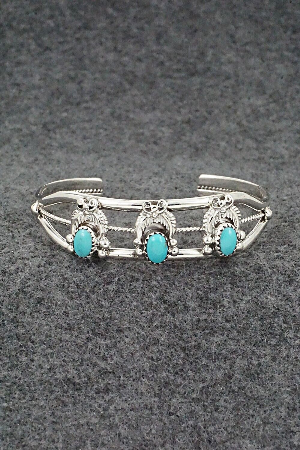 Turquoise & Sterling Silver Bracelet - William Begay