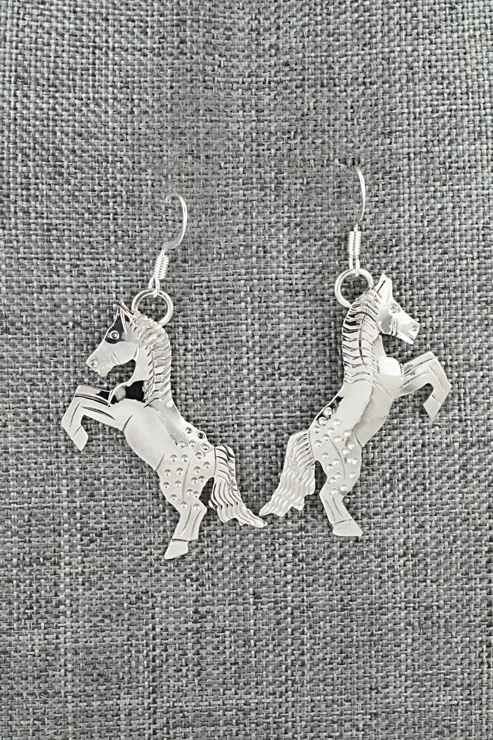 Sterling Silver Earrings - Louise Yazzie