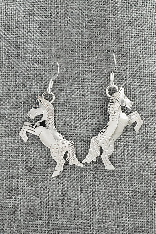 Sterling Silver Earrings - Louise Yazzie