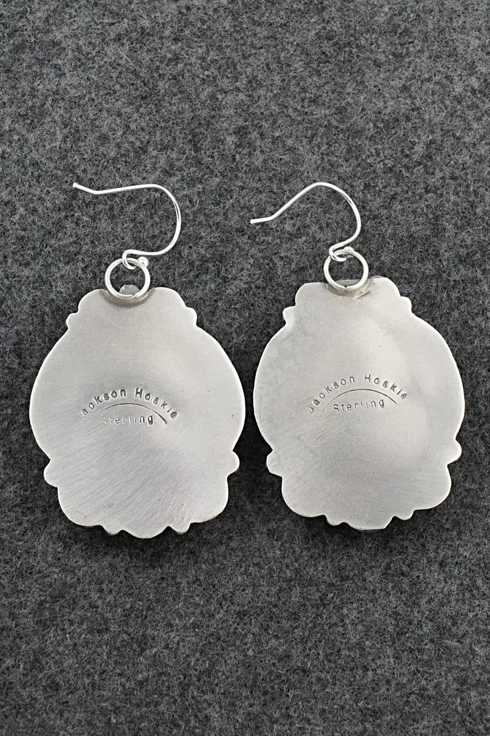 Turquoise & Sterling Silver Earrings - Jackson Hoskie
