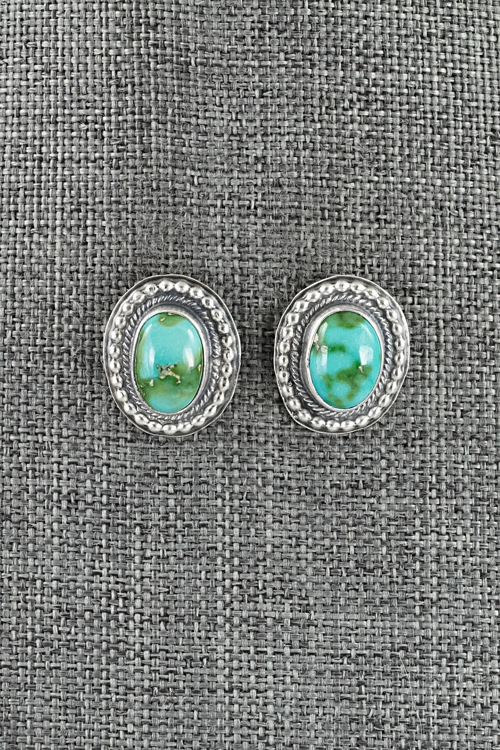 Turquoise & Sterling Silver Squash Blossom Set - Randy Boyd