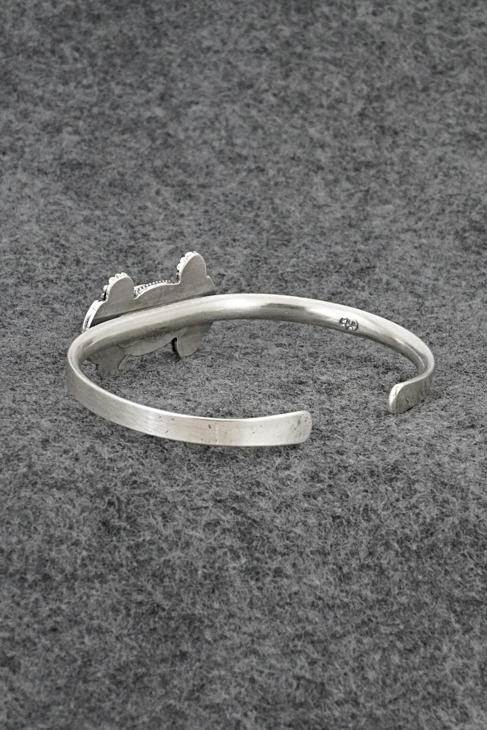 Turquoise & Sterling Silver Bracelet - Genevieve Francisco