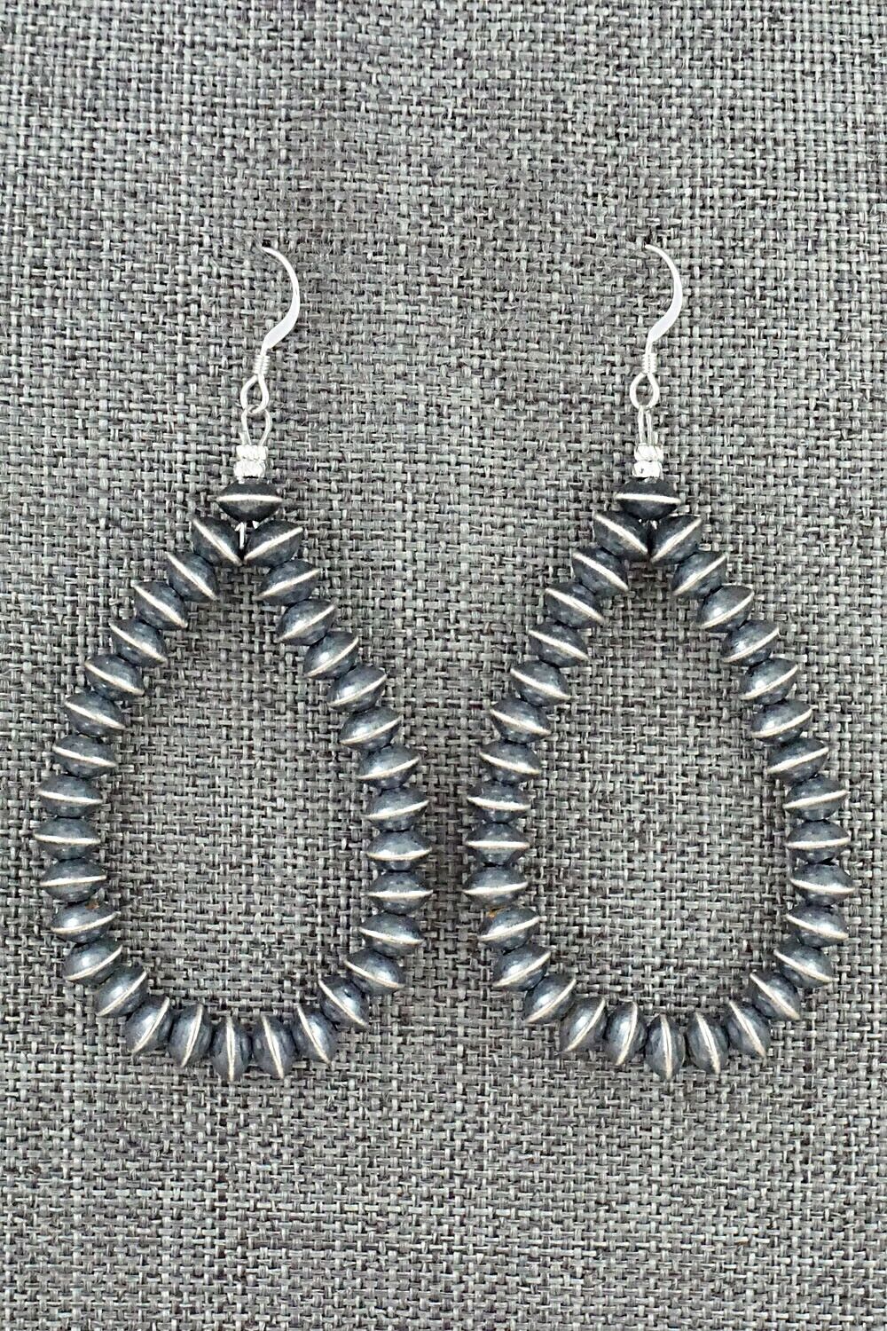 Sterling Silver Beaded Earrings - Louise Joe