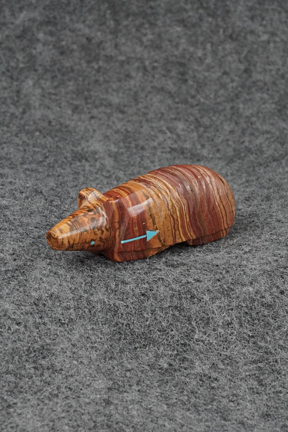 Armadillo Zuni Fetish Carving - Clayton Panteah