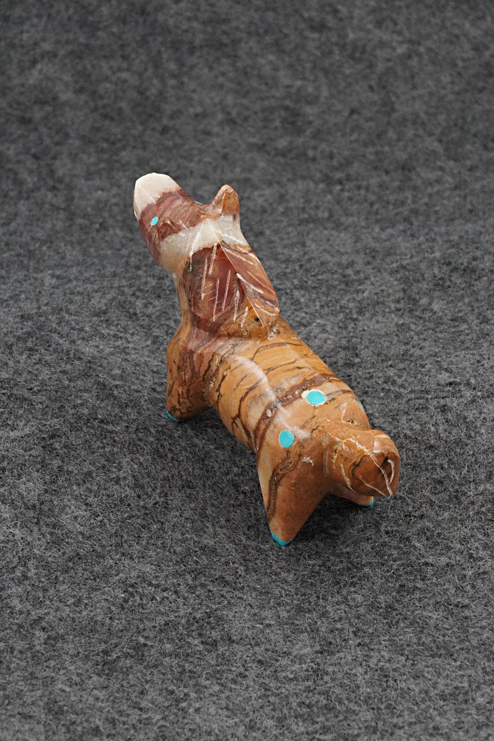 Horse Zuni Fetish Carving - Enrike Leekya