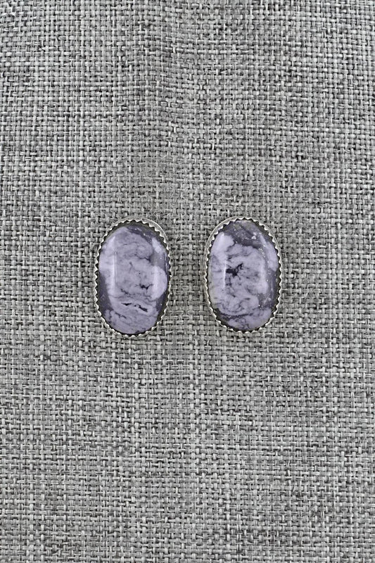 Morado & Sterling Silver Earrings - Murray Hannaweeka