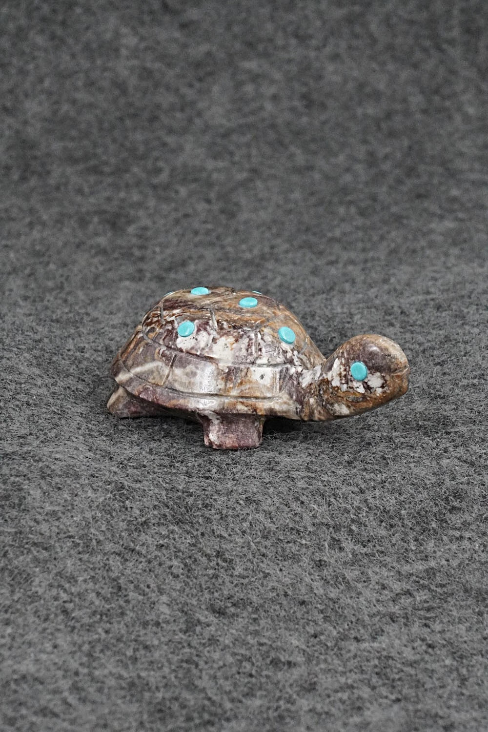 Turtle Zuni Fetish Carving - Ronnie Lunasee