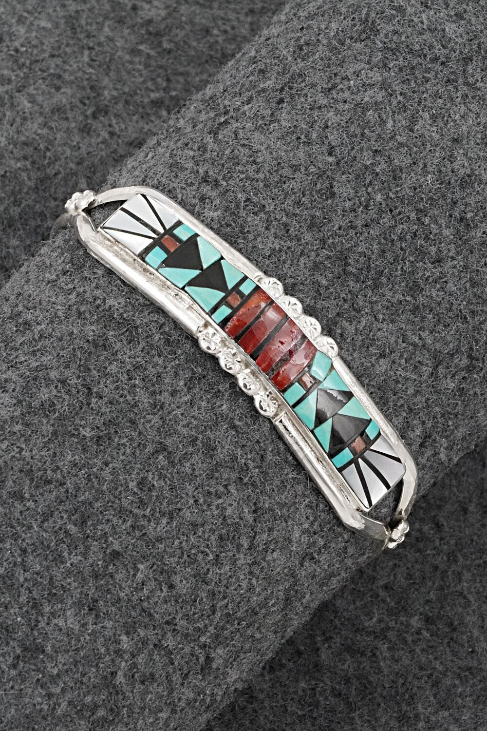 Multi-Stone & Sterling Silver Bracelet - Ola Eriacho