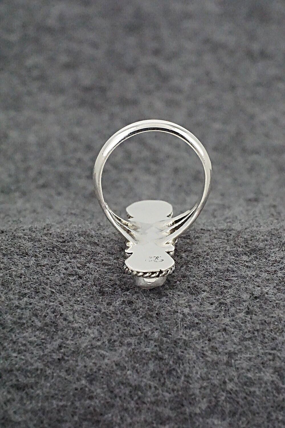 Opalite & Sterling Silver Ring - Andrew Vandever - Size 7