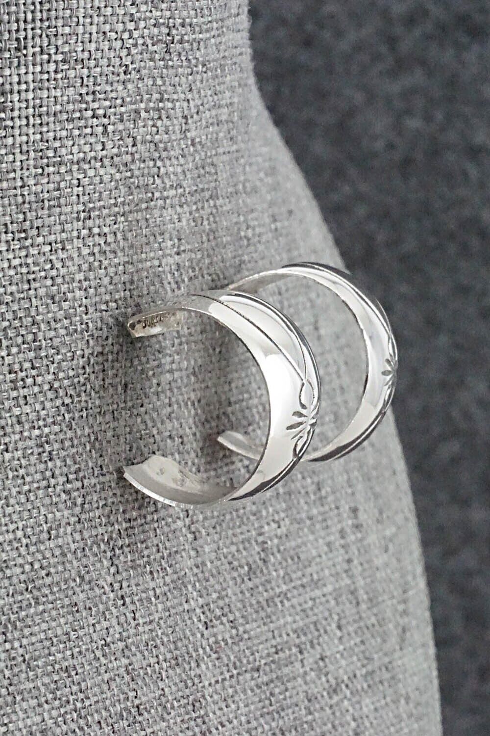 Sterling Silver Hoop Earrings - Nora Ashley