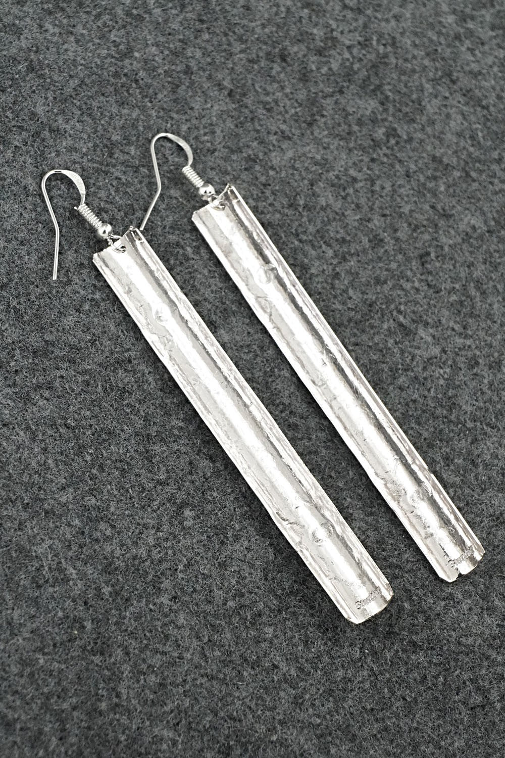 Coral & Sterling Silver Earrings - Zane Tahe