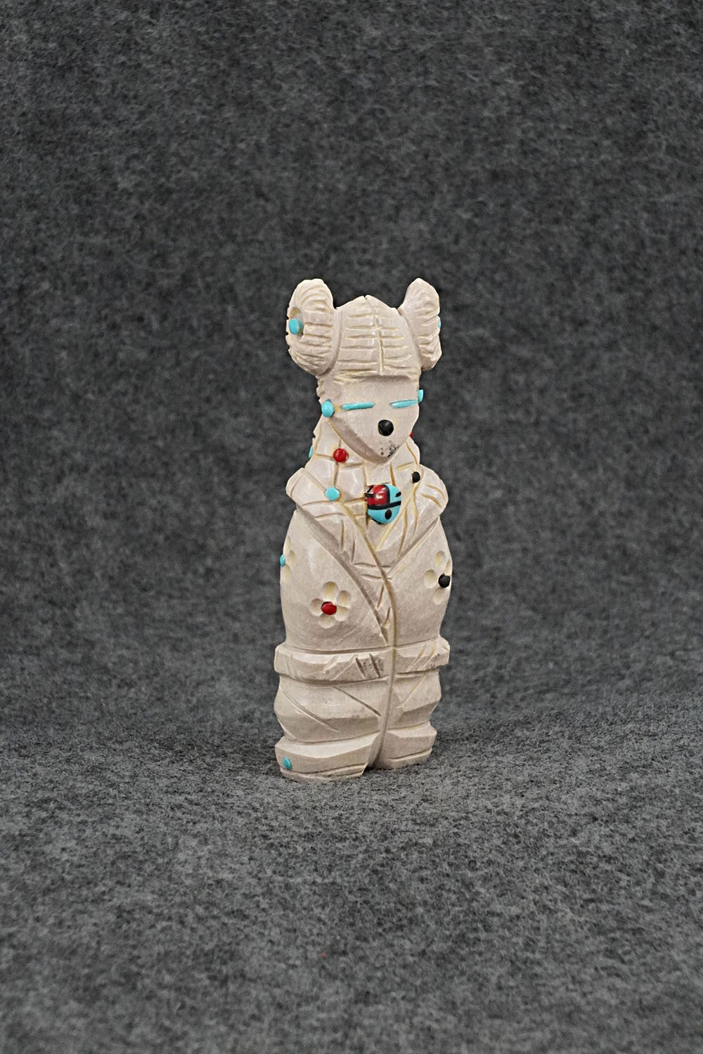 Corn Maiden Zuni Fetish Carving - Dannette Laate