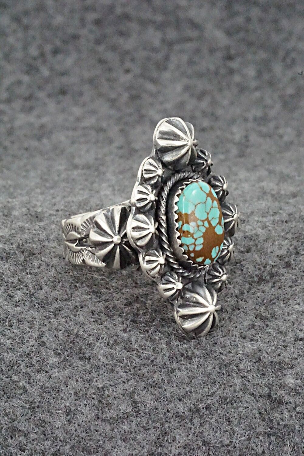 Turquoise & Sterling Silver Ring - Andrew Gordon - 8