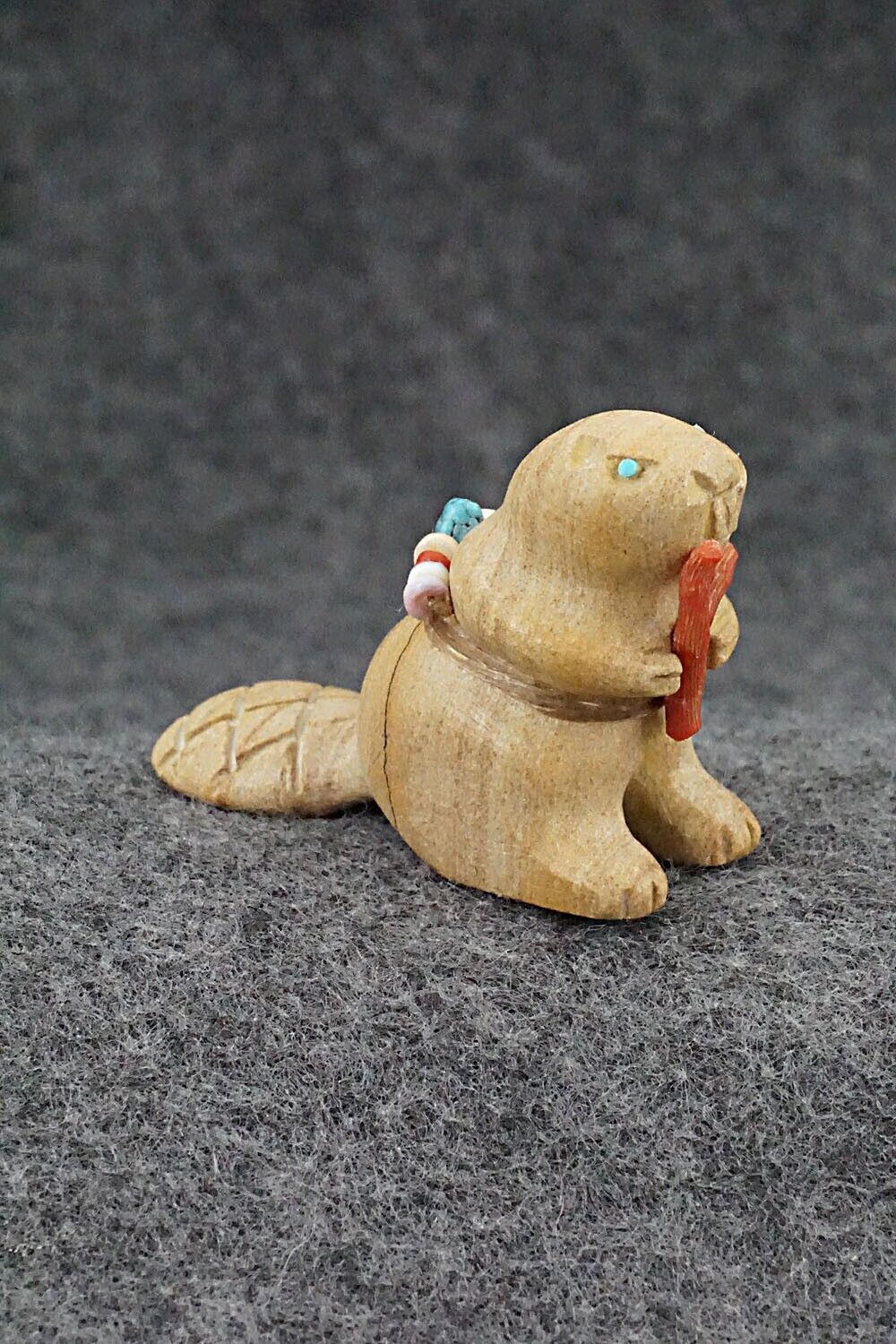 Beaver Zuni Fetish Carving - Douglas Martza