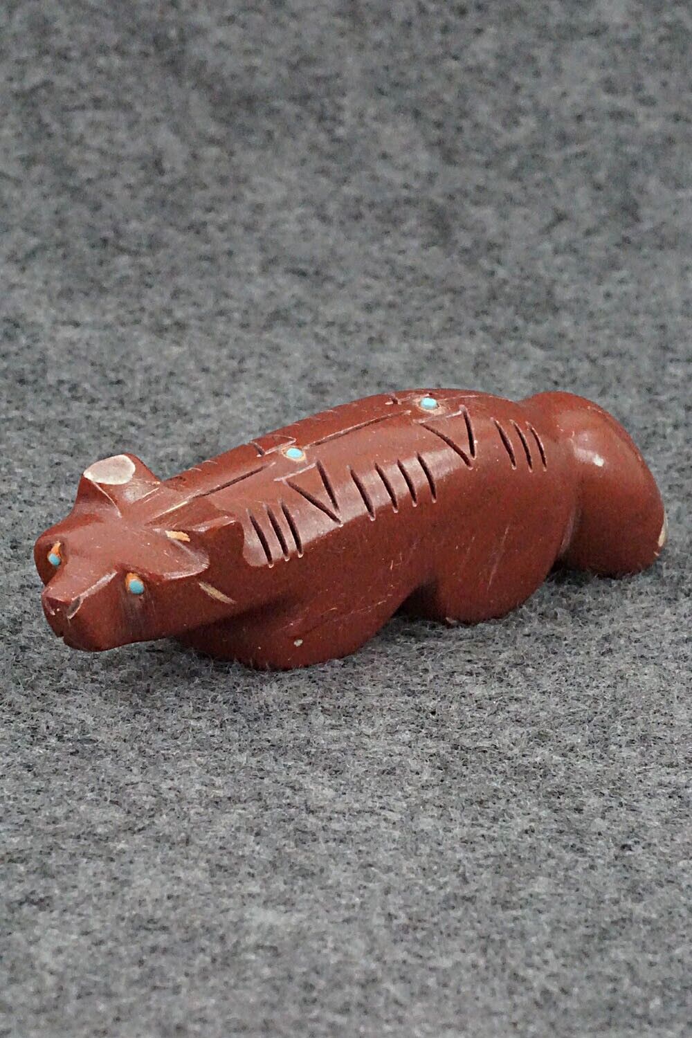 Fox Zuni Fetish Carving - Brandon Phillips