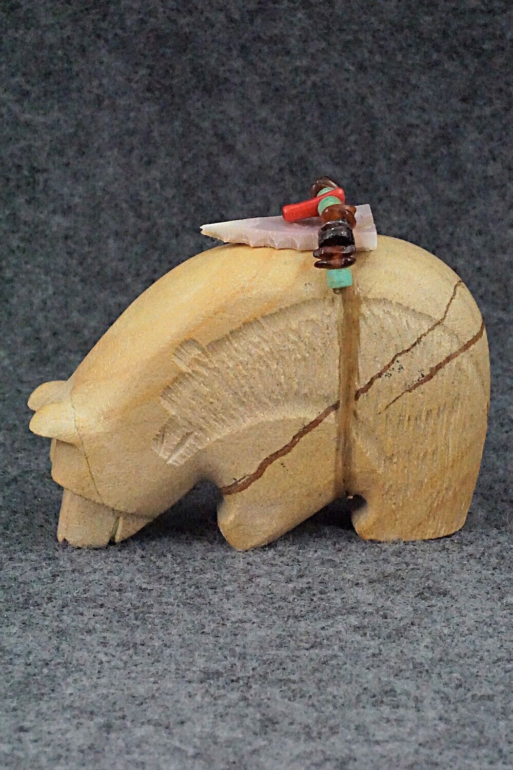 Bear Zuni Fetish Carving - Douglas Martza