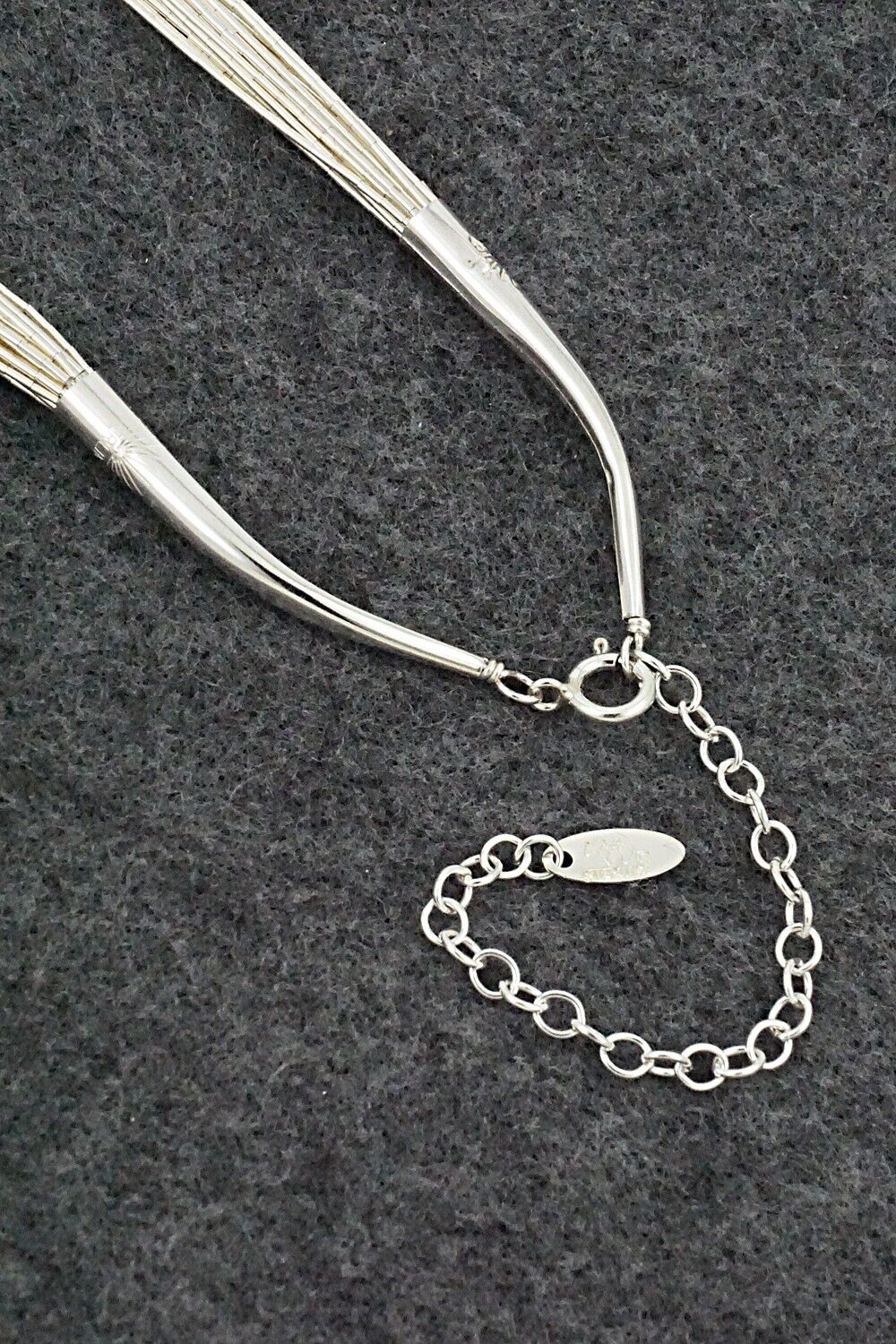 Liquid Silver Necklace - Sterling Silver 24"