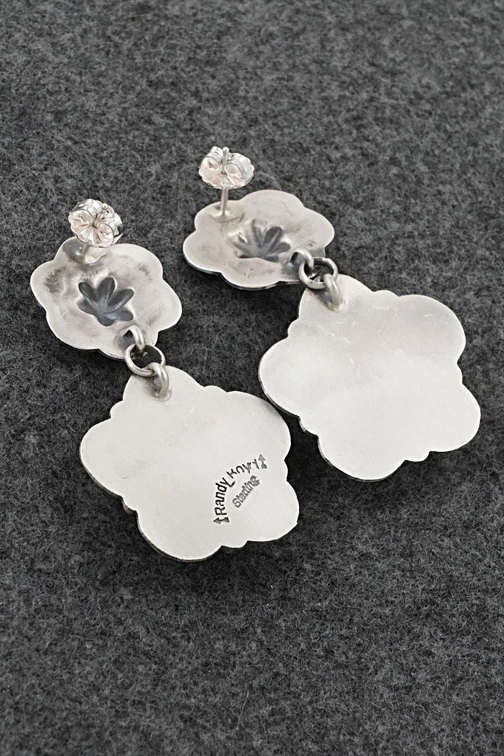 Turquoise & Sterling Silver Earrings - Randy Boyd