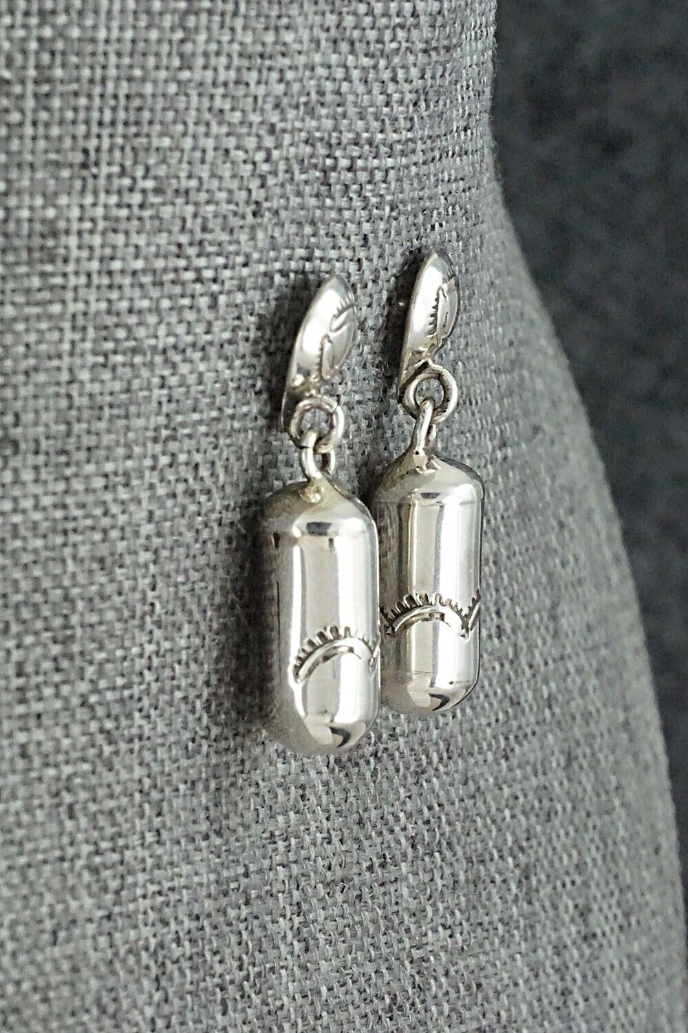 Sterling Silver Earrings - Kim Yazzie