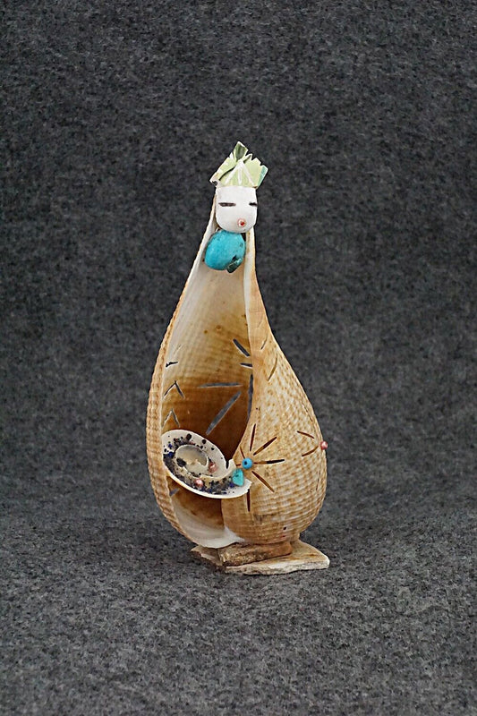 Corn Maiden Zuni Fetish Carving - Jon Quam