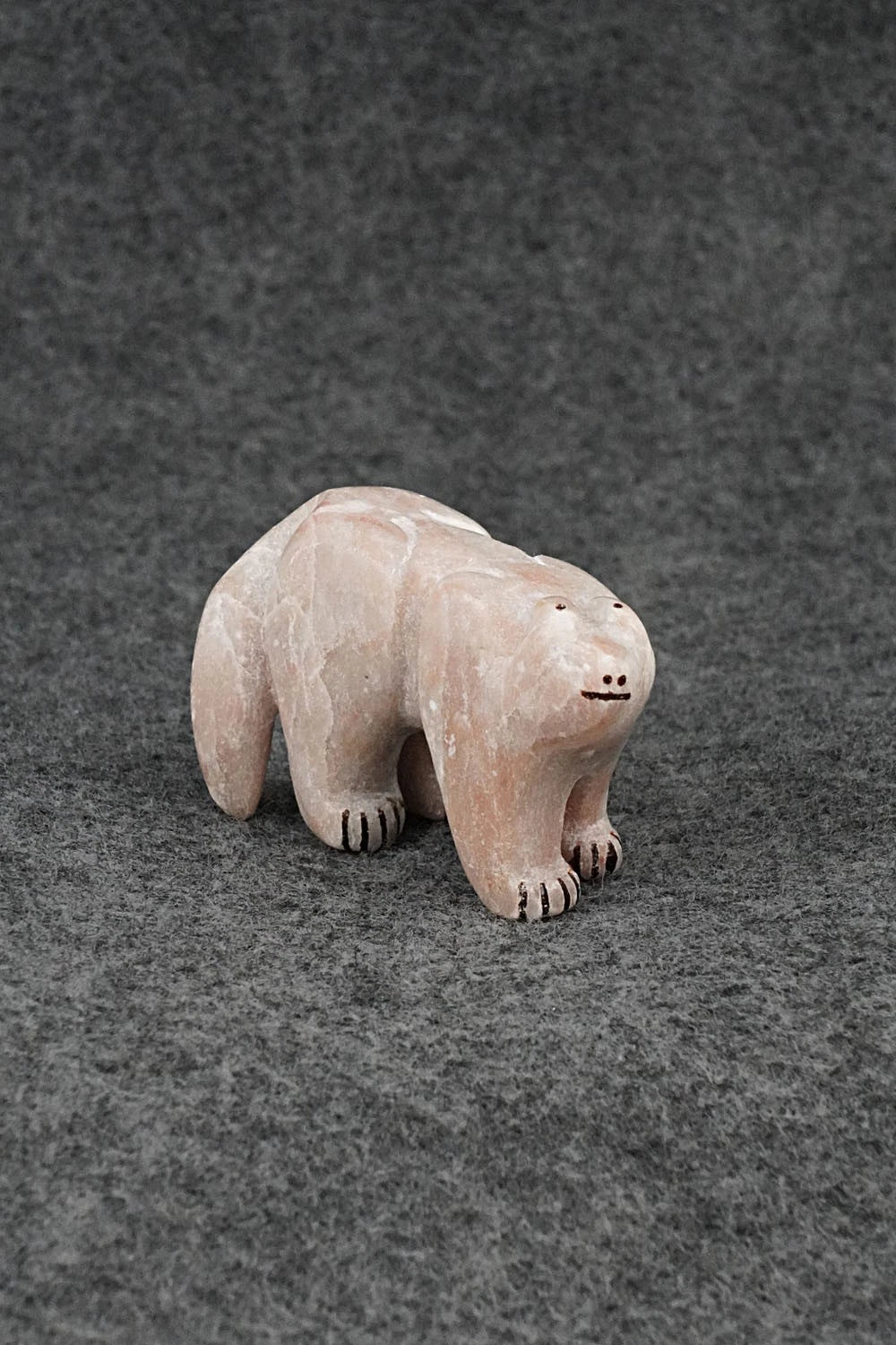 Wolf Zuni Fetish Carving - Rick Kallestewa