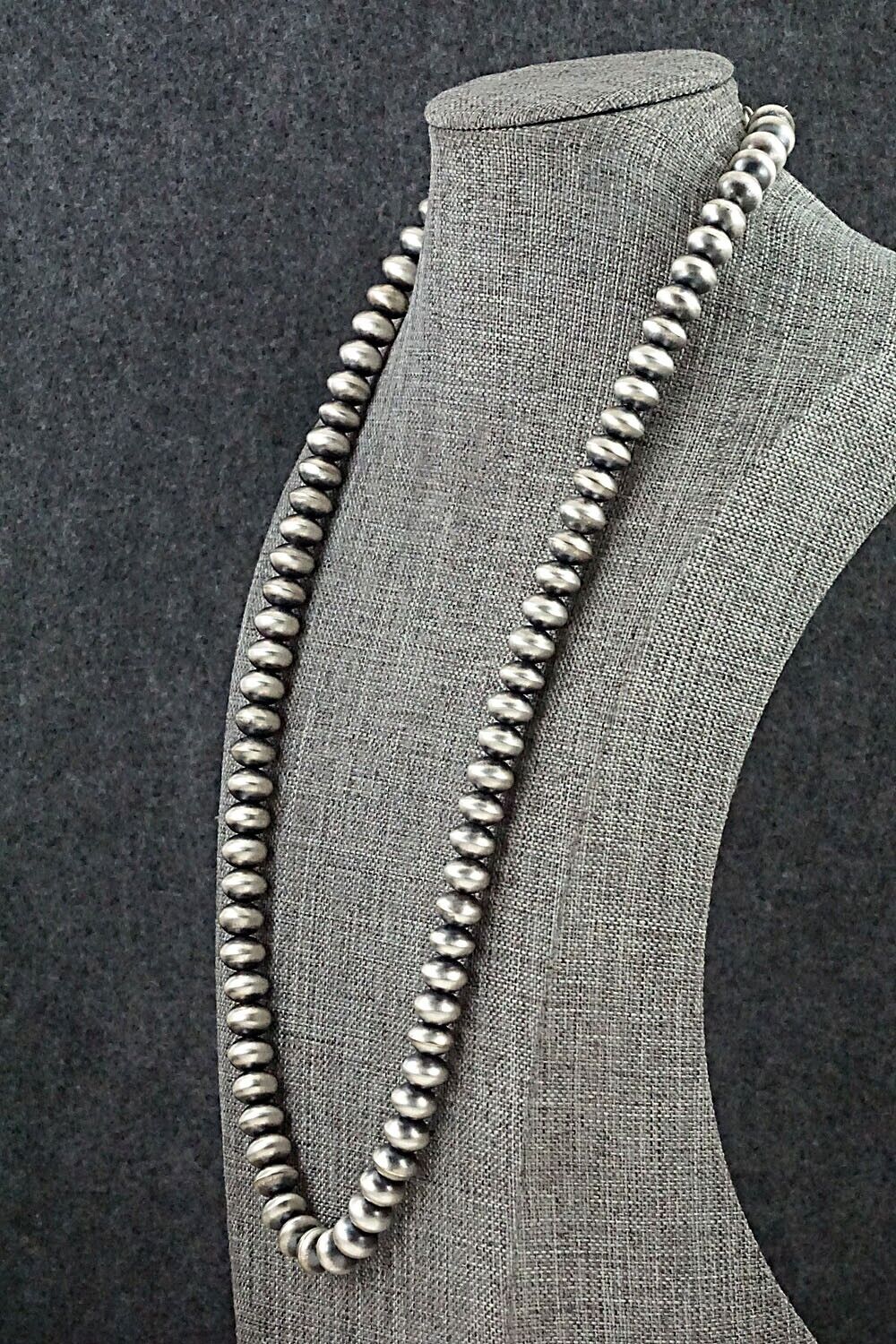 Sterling Silver Navajo Pearl Necklace - Jan Mariano