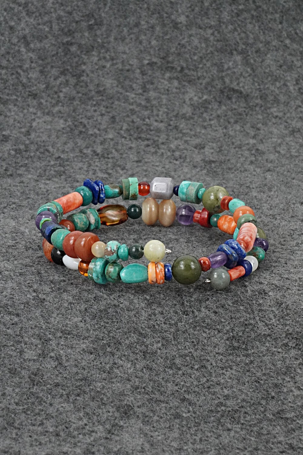 Multi-Stone Beaded Bracelet - Helen Tsosie
