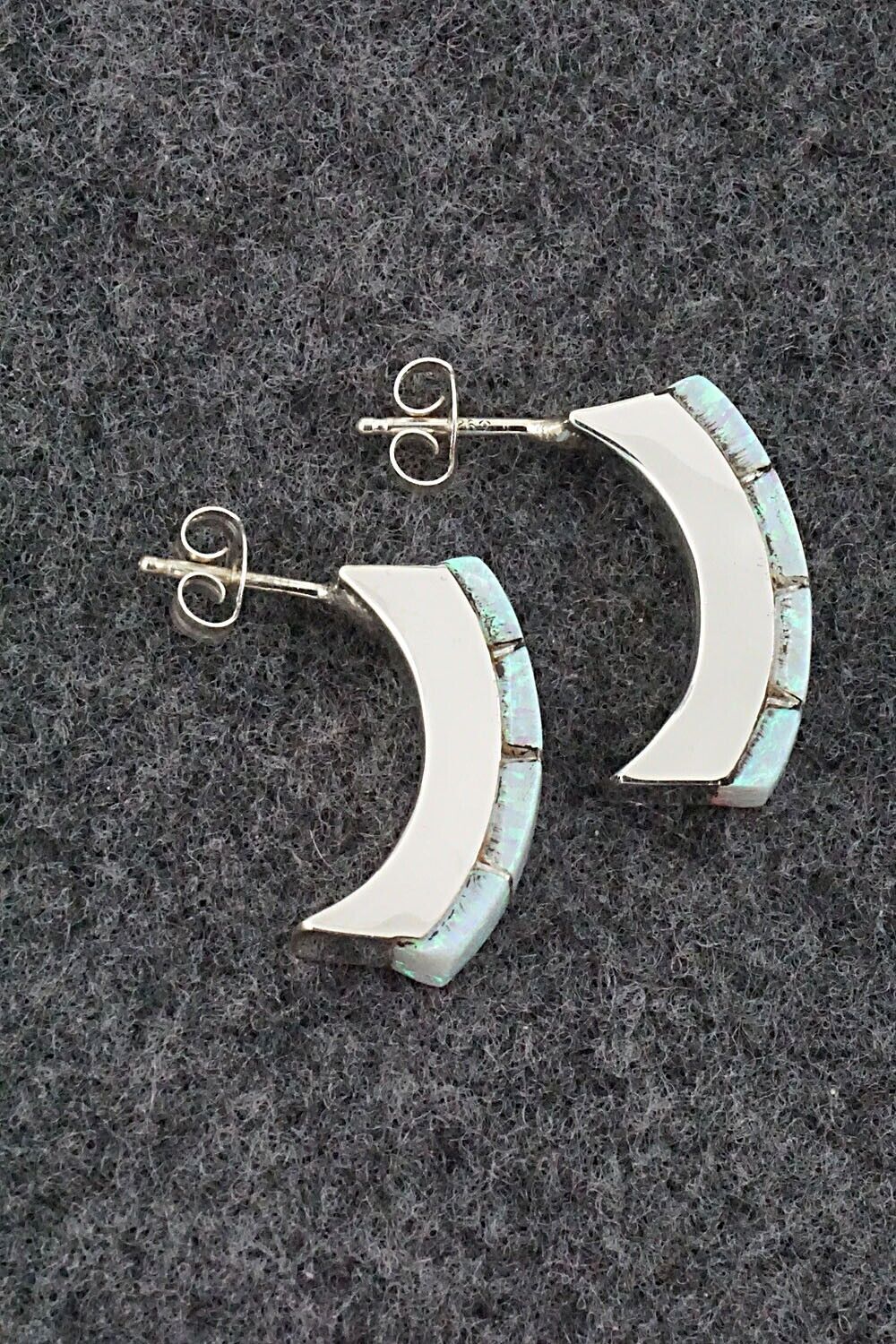 Opalite & Sterling Silver Earrings - Kathy Siutza