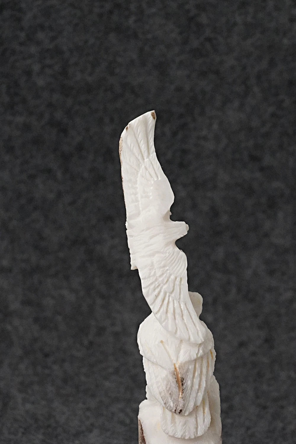 Eagle Zuni Fetish Carving - Lewis Malie