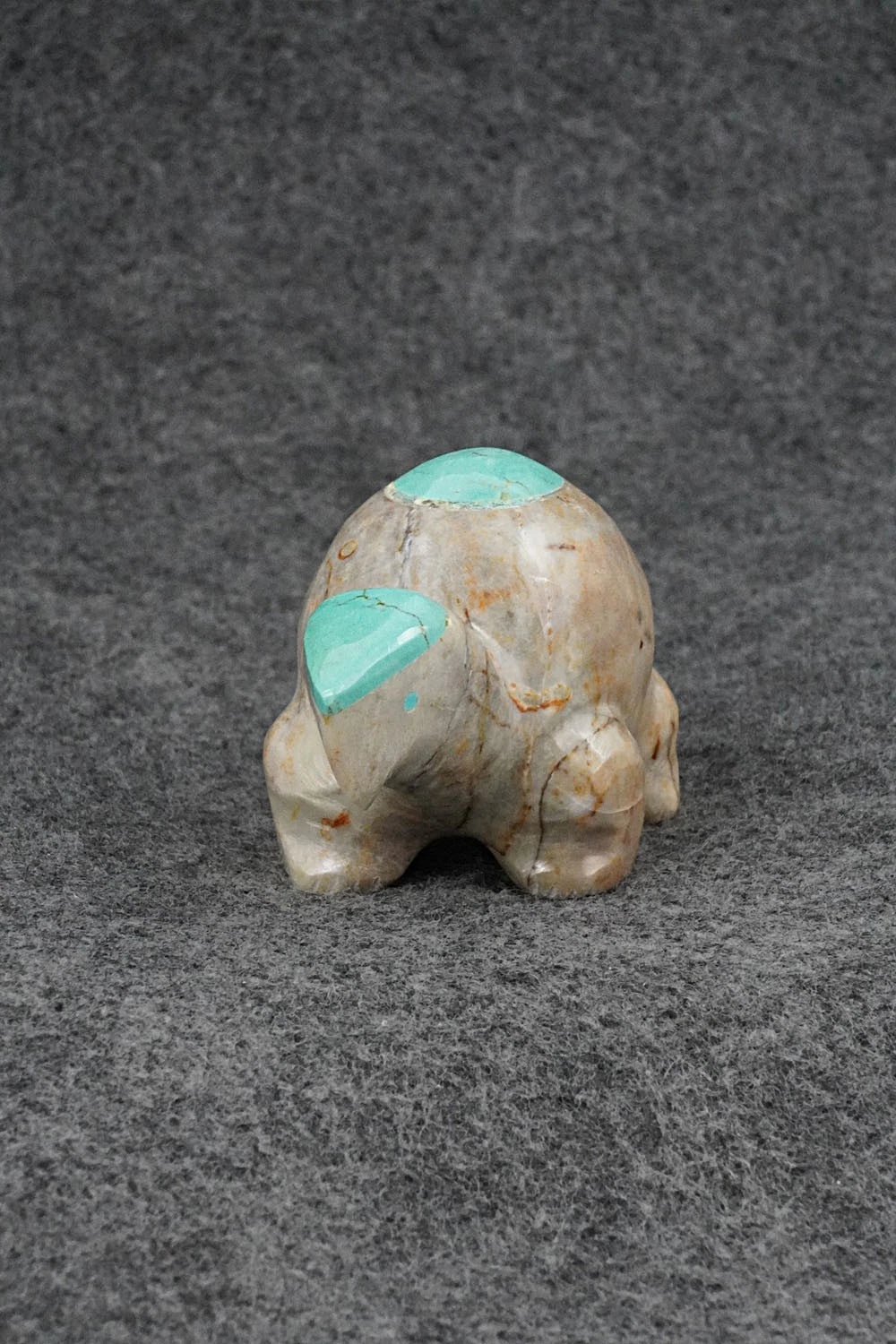 Turtle Zuni Fetish Carving - Enrike Leekya