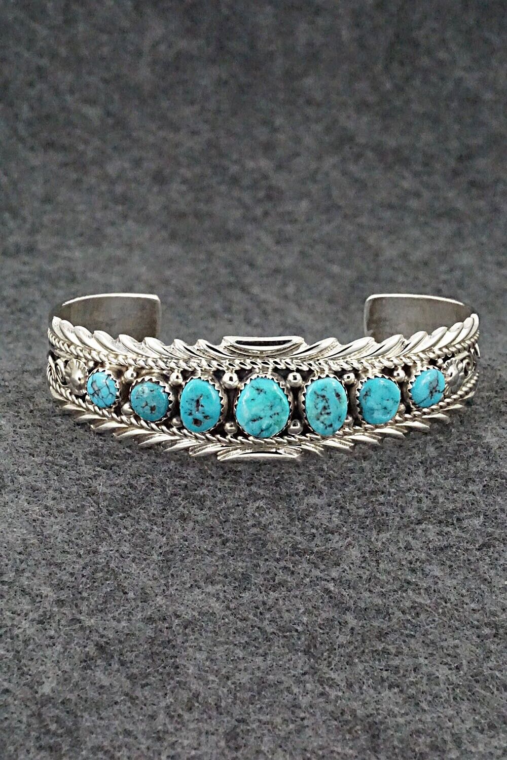 Turquoise & Sterling Silver Bracelet - Anthony Brown