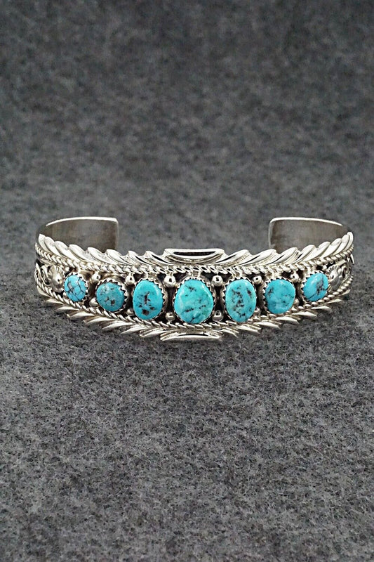 Turquoise & Sterling Silver Bracelet - Anthony Brown