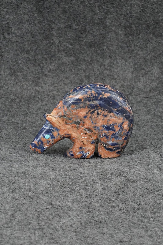 Bear Zuni Fetish Carving - Ronnie Lunasee