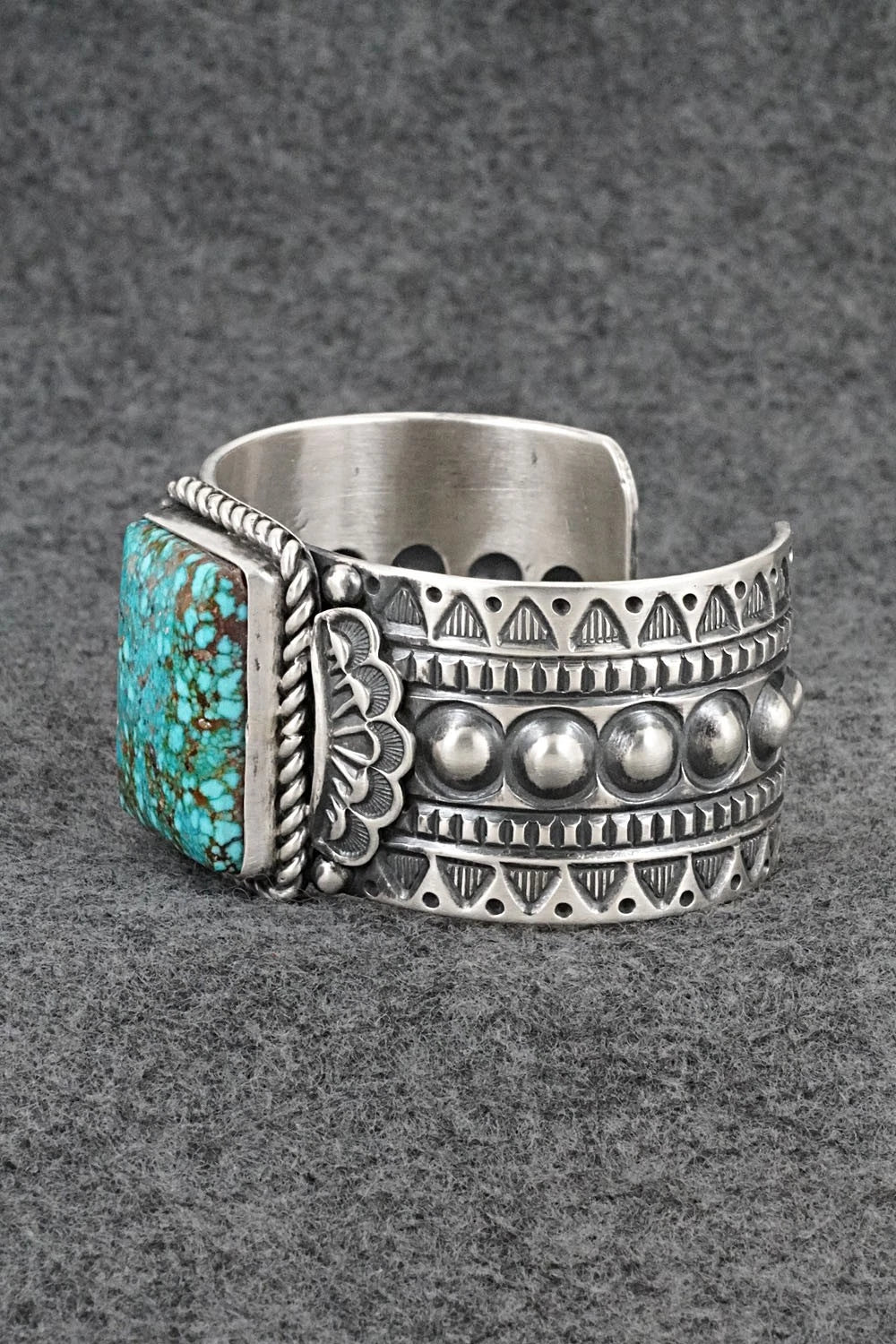 Turquoise & Sterling Silver Bracelet - Arnold Blackgoat