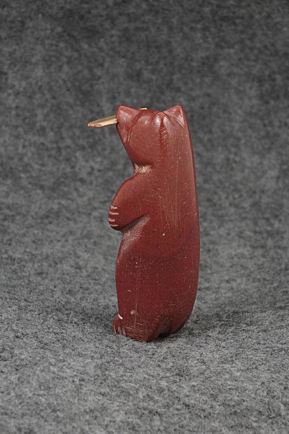 Bear Zuni Fetish Carving - Justin Red Elk
