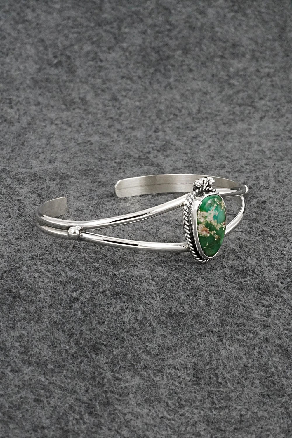 Turquoise & Sterling Silver Bracelet - Rosemary Saunders
