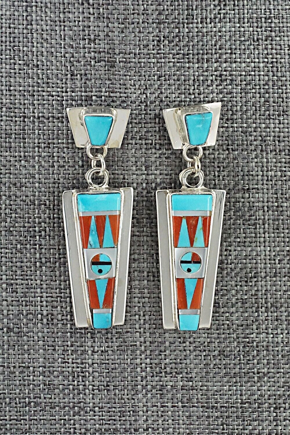 Multi-Stone & Sterling Silver Earrings - Patty Edaakie