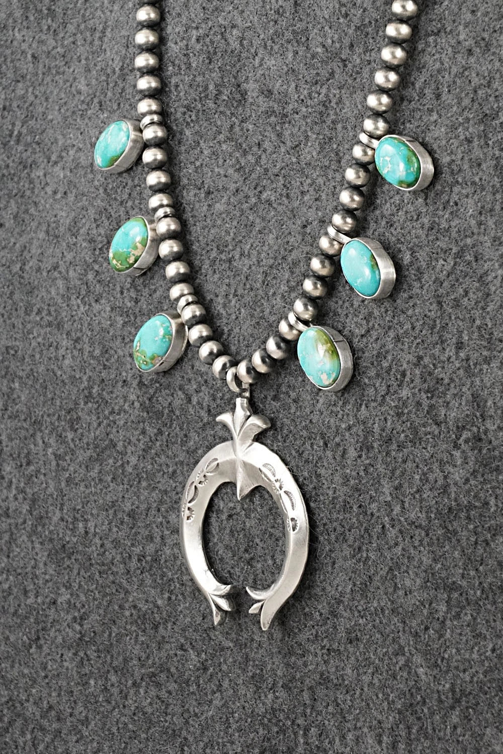 Turquoise & Sterling Silver Necklace - Latricia Largo
