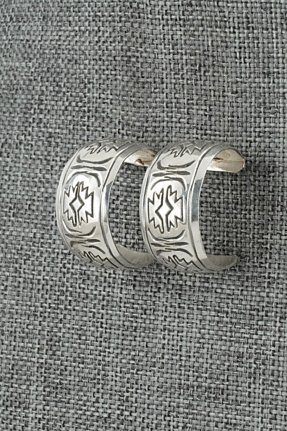Sterling Silver Hoop Earrings - Nora Ashley