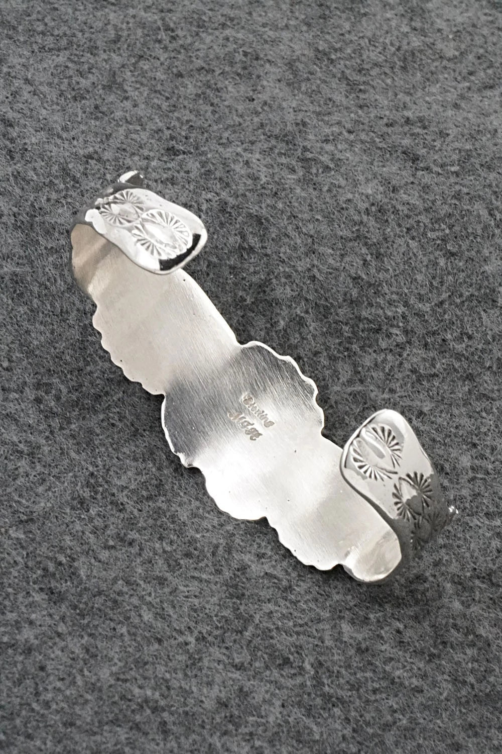 Coral & Sterling Silver Bracelet - Murray Hannaweeka