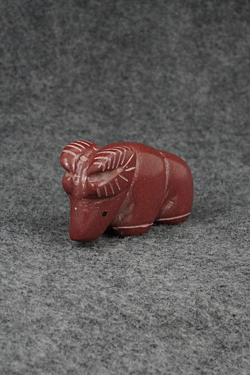 Ram Zuni Fetish Carving - Justin Red Elk