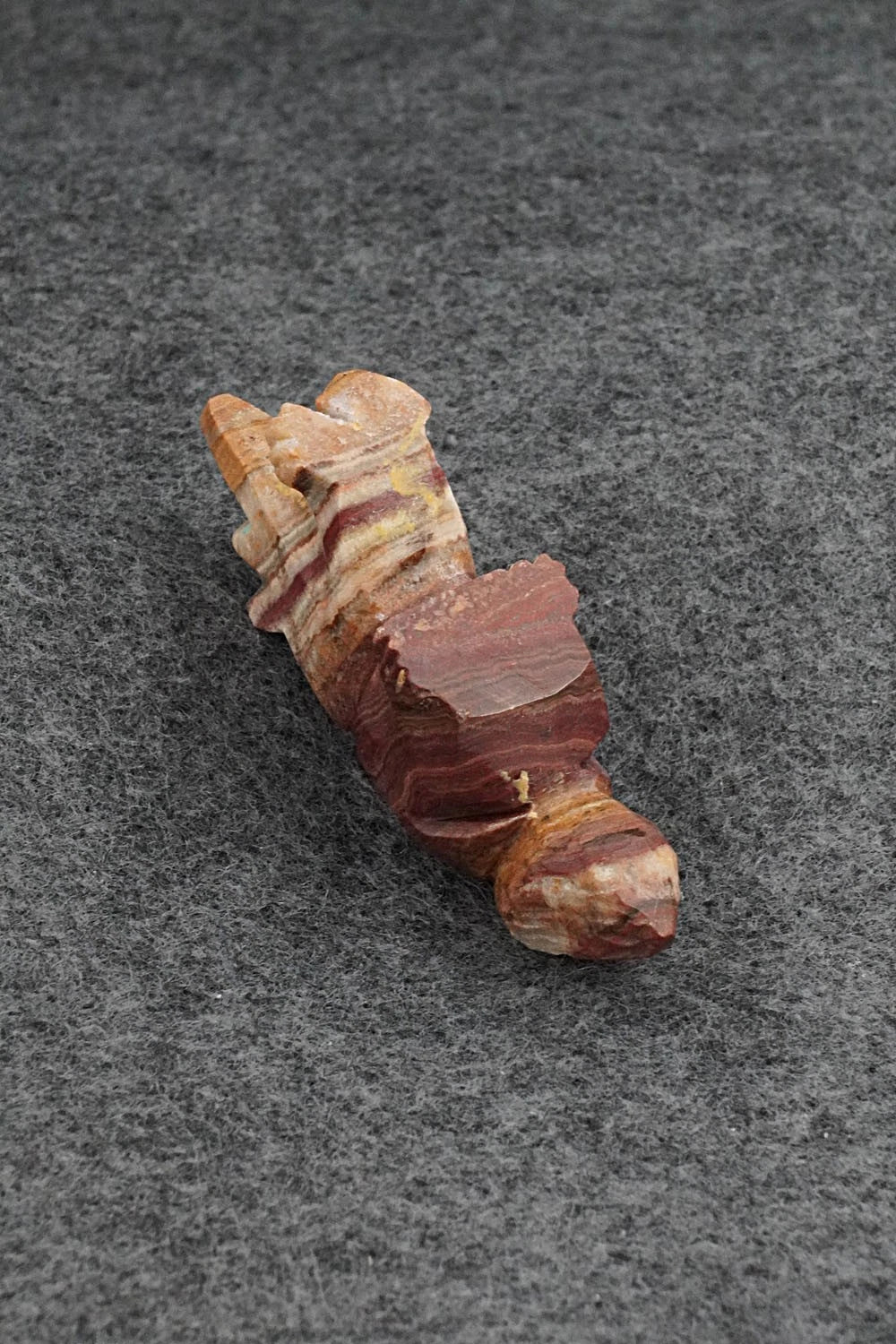 Wolf Zuni Fetish Carving - Tony Mackel