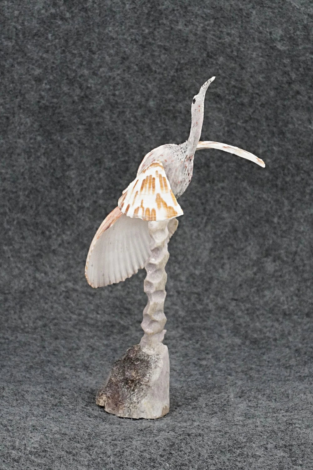 Sandhill Crane Zuni Fetish Carving - Ruben Najera