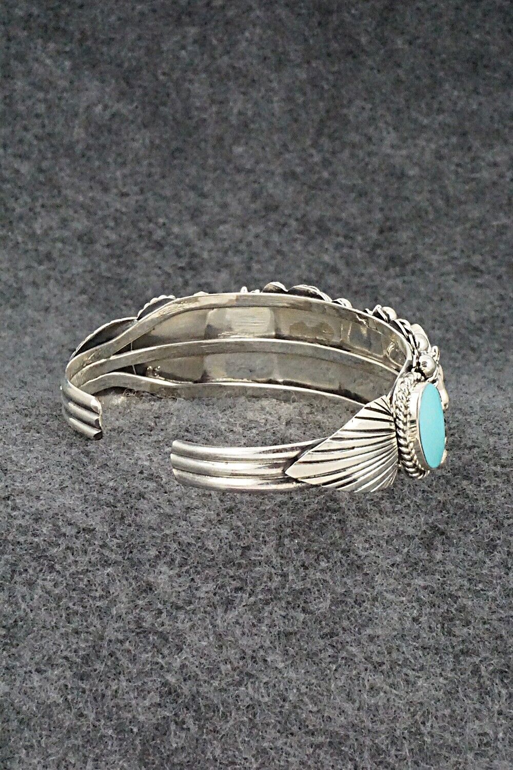 Turquoise & Sterling Silver Bracelet - Bobby Platero