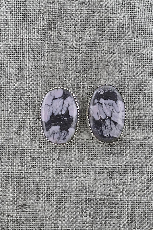 Morado & Sterling Silver Earrings - Murray Hannaweeka