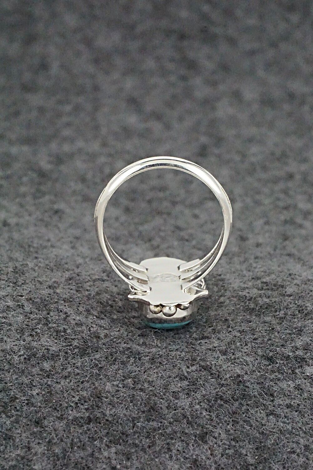 Turquoise & Sterling Silver Ring - Theresa Smith - Size 7