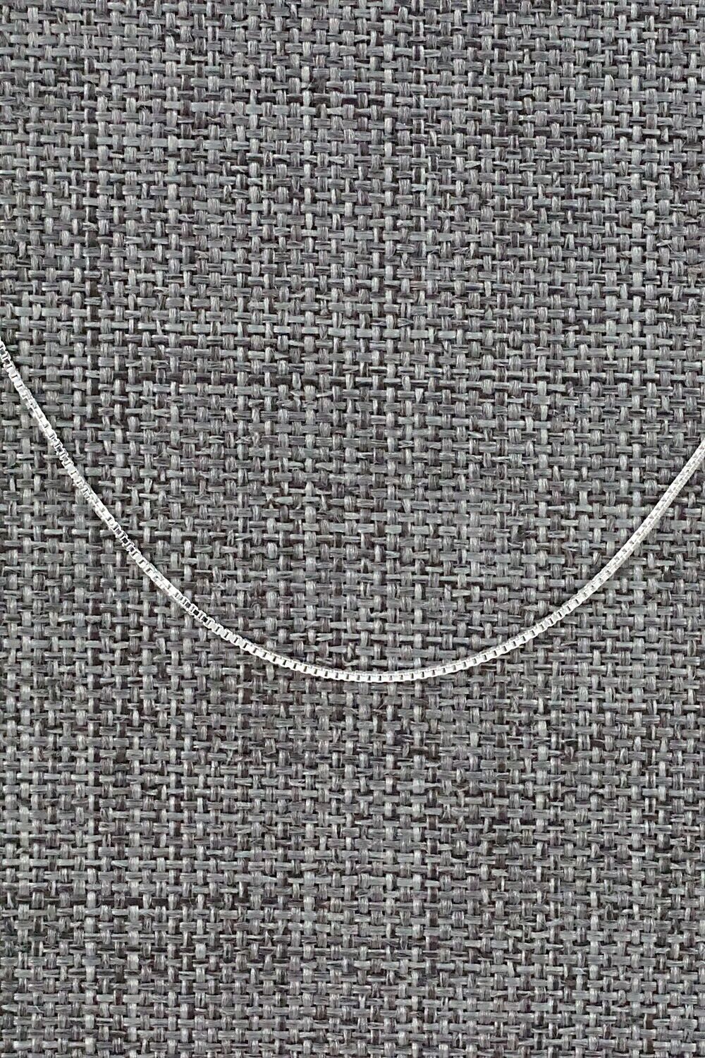 Sterling Silver Chain Necklace - Sterling Silver 20"