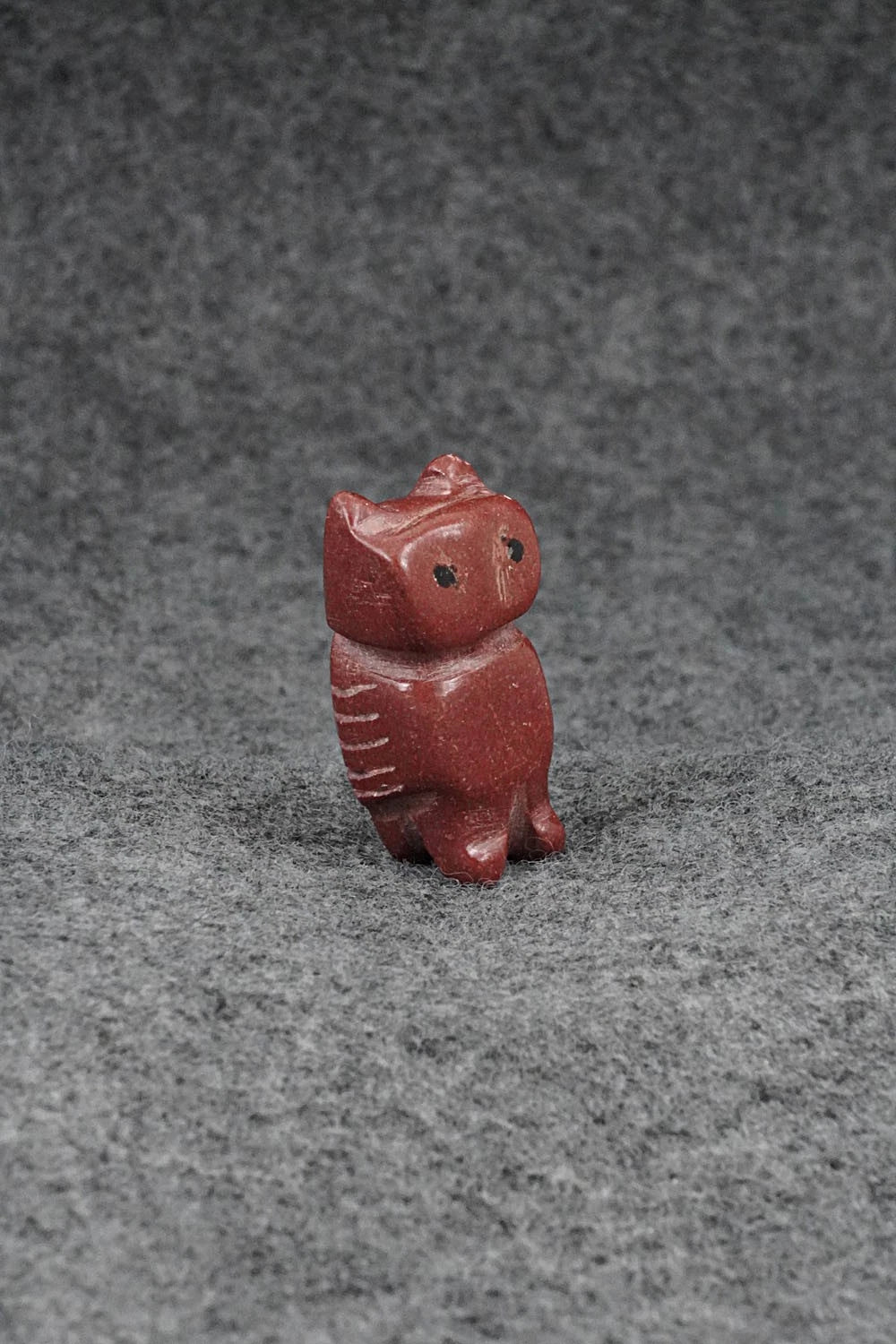 Owl Zuni Fetish Carving - Justin Red Elk