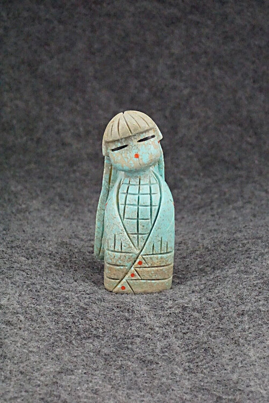 Corn Maiden Zuni Fetish Carving - Douglas Martza