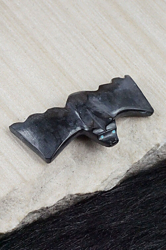 Bat Zuni Fetish Carving - Tim Lementino